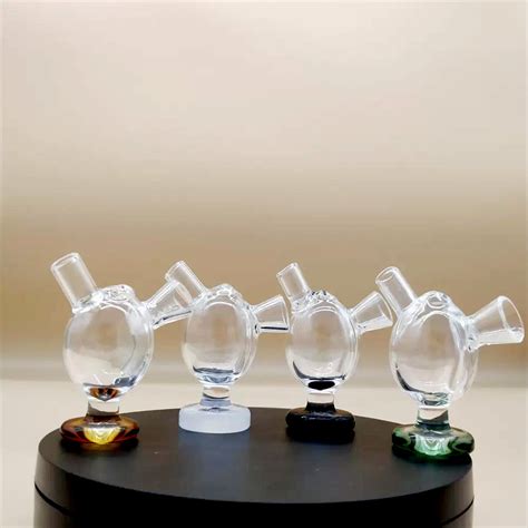 Clear Mini High Borosilicate Glass Smoking Pipe Smoking Foam Small