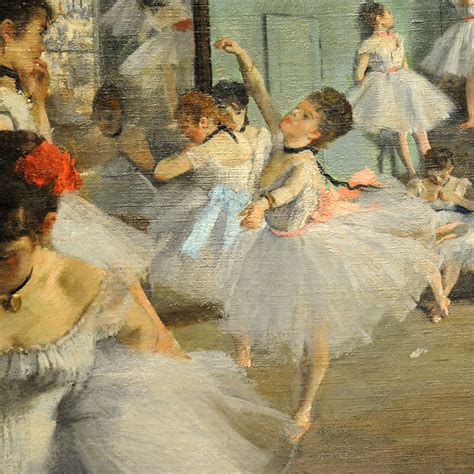 Degas The Dance Class Detail 1874 LONE QUIXOTE