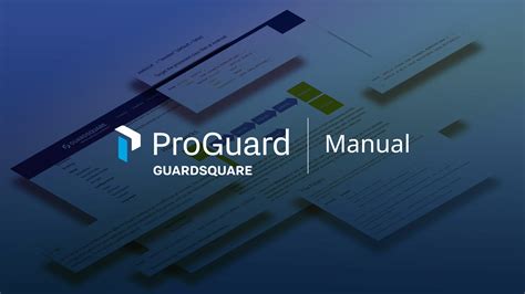 Proguard Manual Usage Guardsquare