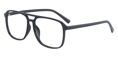 Edward Aviator Prescription Glasses Black Mens Eyeglasses Payne Glasses