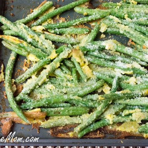 Oven Fried Parmesan Green Beans (Air Fryer Option) - Sugar-Free Mom