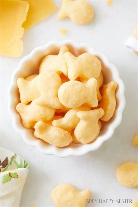 Homemade Goldfish Crackers Happy Happy Nester