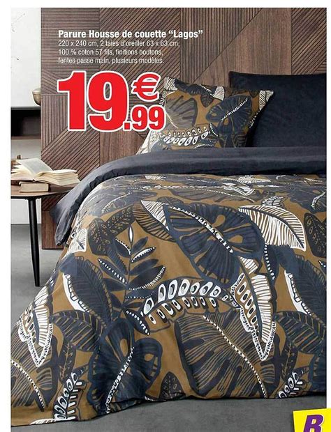 Promo Parure De Couette Chez Bazarland