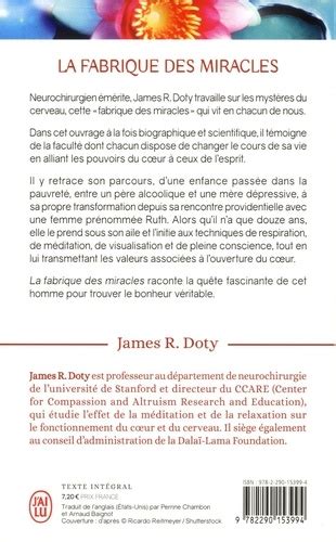 La Fabrique Des Miracles La Qu Te D Un James R Doty Livres