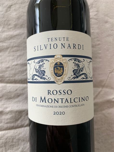 Tenute Silvio Nardi Rosso Di Montalcino Italy Tuscany