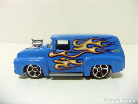 56 Ford 1956 F 100 Hot Wheels Mattel Heat Fl Comprar Coches En Miniatura A Otras Escalas En