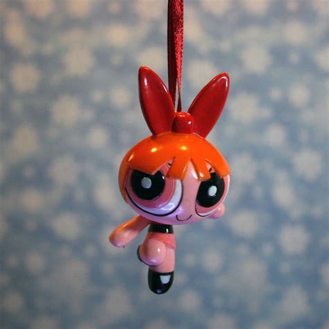 Powerpuff Girls Blossom Christmas Ornament by ReGeekery on Etsy