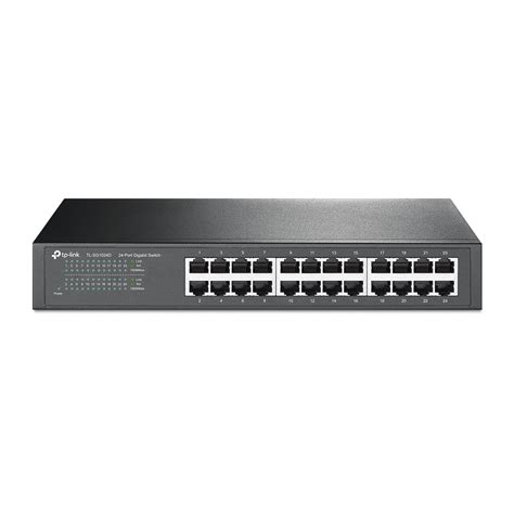 TL SG1024D Switch Para Rack Escritorio De 24 Puertos Gigabit TP