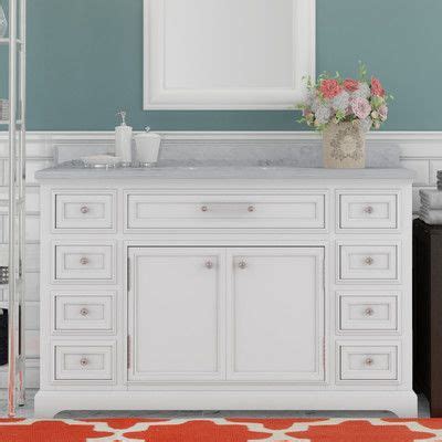 Darby Home Co Colchester Single Sink Bathroom Vanity Set White