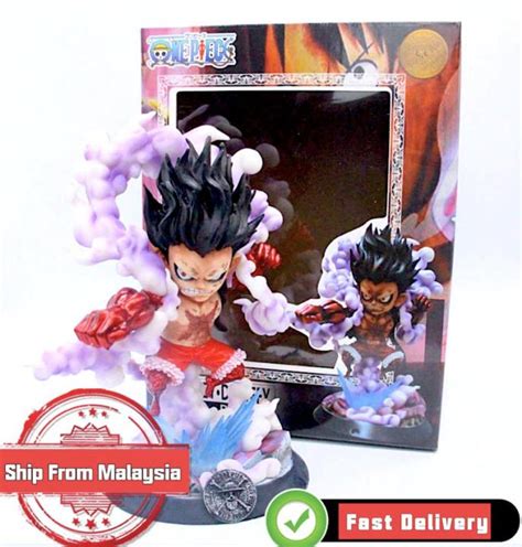 Anime One Piece GK Snake Man Gear Fourth Monkey D Luffy 25cm PVC Action