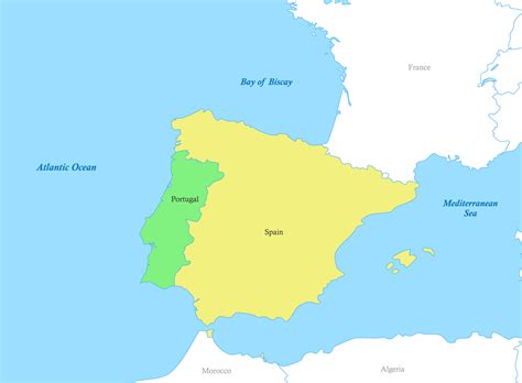 Map Of Iberian Peninsula In Europe Stefa Emmalynn