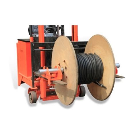 Industrial Reel Drum Roll Winder Forklift Attachment 2000kg Capacity