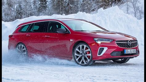 Opel Insignia Gsi Sports Tourer On Snow Design And Interior Youtube