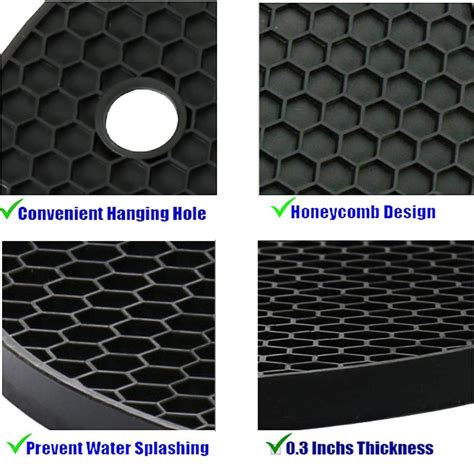 Multicolor Silicone Silicon Hot Pot Mat Round For Kitchen At Rs Piece In Surat