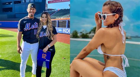 Francisco Lindor S Wife Defends Him From Ex Teammate