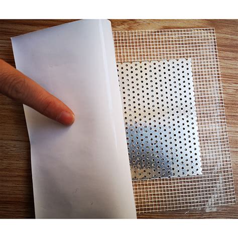 Fiberglass Mesh Wall Repair Metal Patch Part Aluminum With Hole China