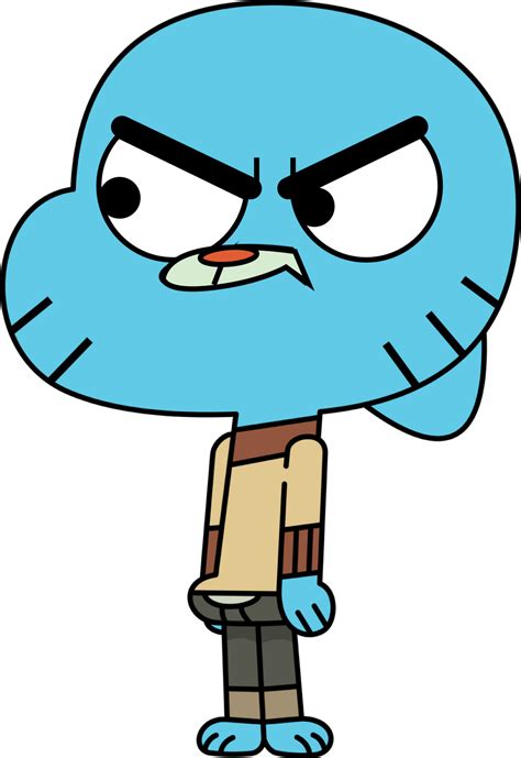 Gumball angry by designerboy7 on DeviantArt