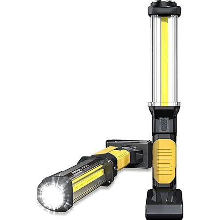 Eecoo Lampe De Travail Cob Baladeuse Led Ultra Lumineuse Usb