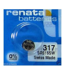 Renata Sr Sw Battery Silver Oxide Aussiebattery