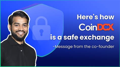 Here S How Coindcx Is A Safe Exchange Message From The Co Founder