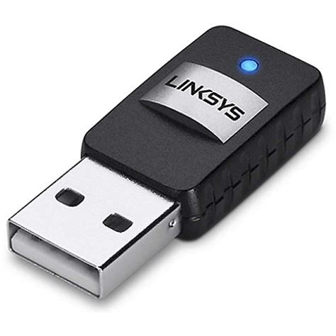 Linksys AE6000 Wireless AC Dual Band USB Adapter AE6000 B H