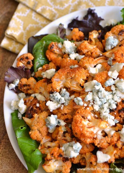 Spicy Buffalo Cauliflower Bites Hello Little Home