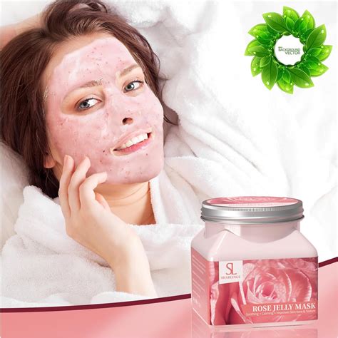 Amazon Jelly Mask Powder For Facials Skin Natural Rose Petals