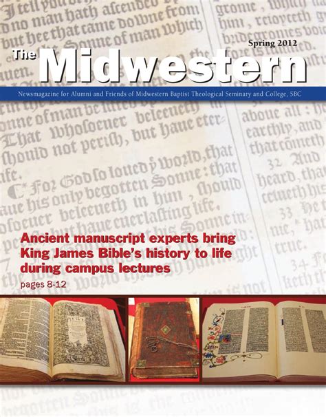 The Midwestern - Spring 2012 by Midwestern Baptist Theological Seminary ...