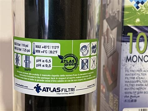 Vodni filter ATLAS