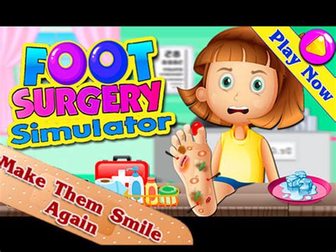 Foot Surgery Simulator 2d Foot Doctor Play Now Online For Free