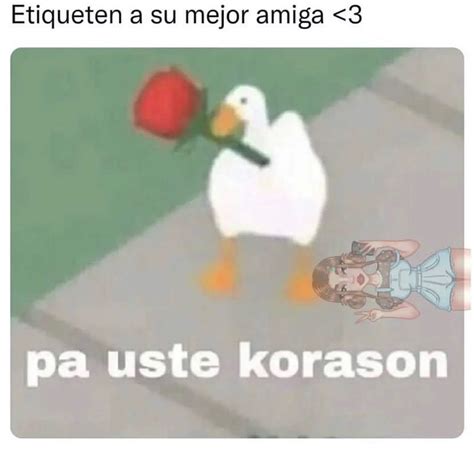 Etiqueten A Su Mejor Amiga Pa Uste Korason Memes