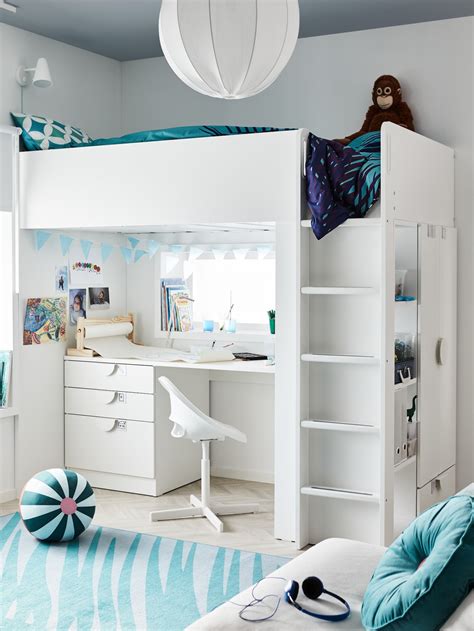 A fun children’s bedroom for sleep, study and play - IKEA CA