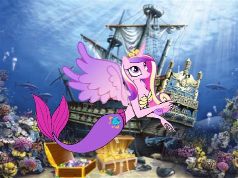 Princess Cadance The Mer Alicorn Edit By Theemperorofhonor On Deviantart