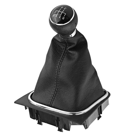 Car 5 Speed Car Gear Shift Knob Gearstick Gaiter Boot Kit For 6 Mk5 Mk6 Ebay