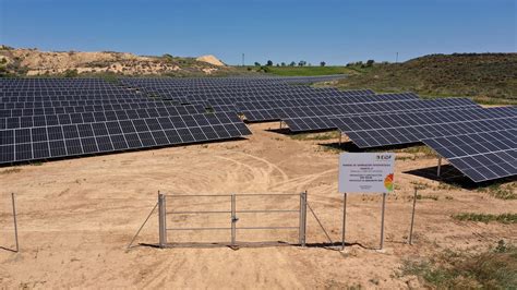 Parque de generación fotovoltaica Huerto II EiDF