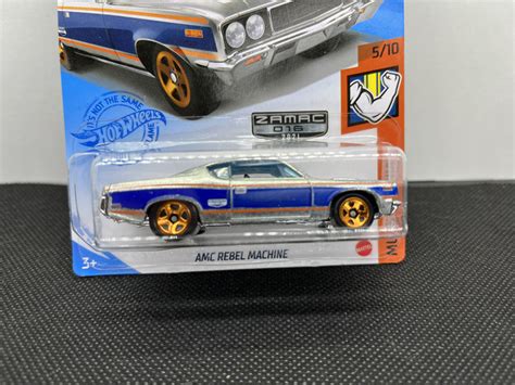 Hot Wheels AMC Rebel Machine Walmart Exclusive Mainline Muscle Mania