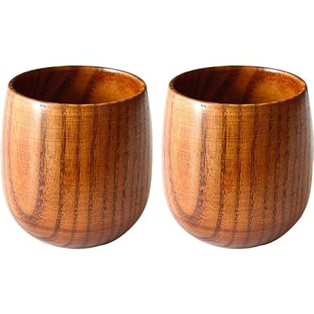 Amacoam Jujube Wood Cup Wooden Cup Wooden Tea Set Cup Natural Wood Mug