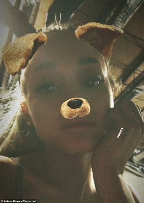 Ariana Grande Shows Off A Selection Of Her 48 Tattoos As She Flashes