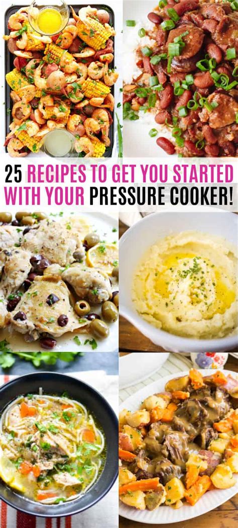 25 Recipes to Get You Started with Your Pressure Cooker ⋆ Real Housemoms