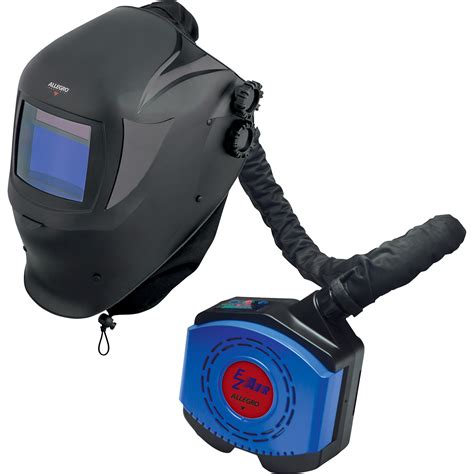 Allegro Welding Helmet With Ez Air Max Powered Air Purifying Respirator Papr Model 9936