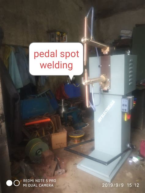 Mild Steel Pedal Operated Spot Welding Machine Rated Input Power