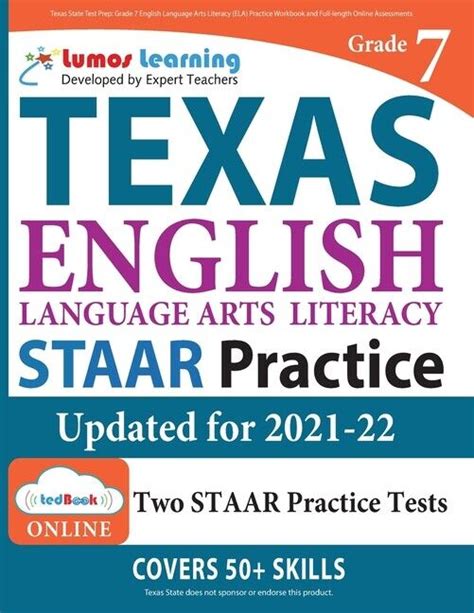 Texas State Test Prep Grade English Language Arts Literacy Ela