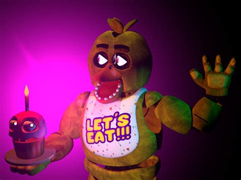 Chica The Chicken Poster By Foxefazbear2021 On Deviantart