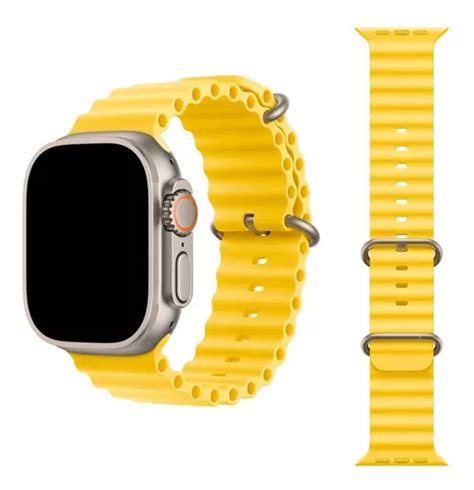 Pulsera Ocean Para Apple Watch Ultra De Mm Mm Color