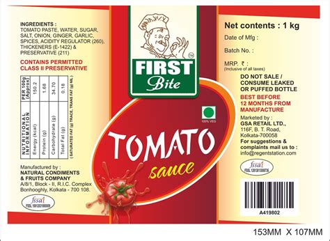 Tomato Sauce Label Concept Graphic Designing Ready To Pr Flickr