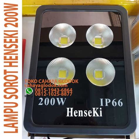 Jual Lampu Sorot Henseki W Waterproof Ip Cahaya Glodok