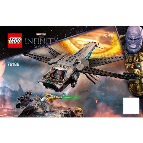 LEGO Black Panther Dragon Flyer Set 76186 Instructions Brick Owl