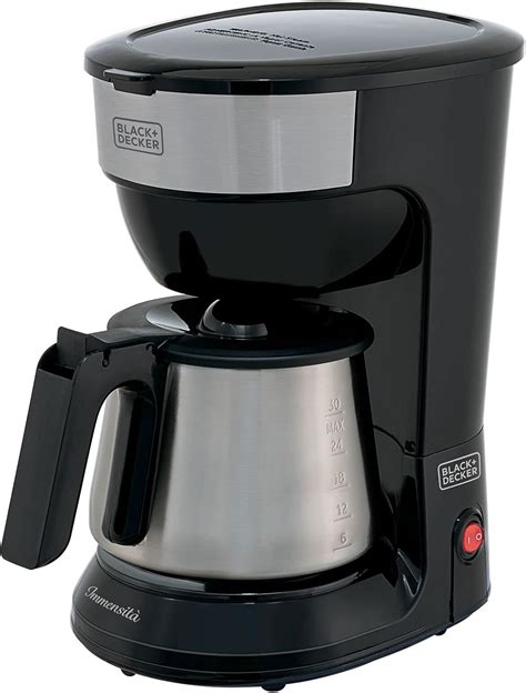 Black Decker Cafeteira Elétrica Jarra de Inox 38 Xícaras de Café