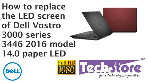 Dell Vostro 14 3000 Series 3446 How To Replace Led Screen Of Model