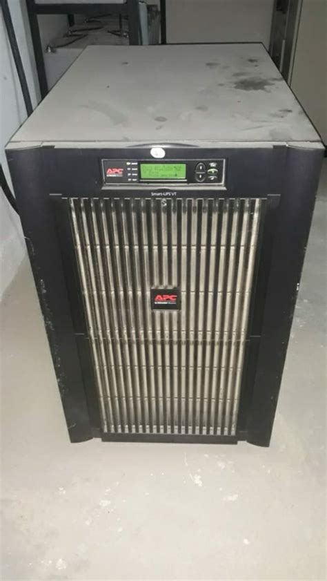 Black Gently Used Apc 20 Kva Three Phase Ups Model No Surt Rs 48000 Piece Id 11738927533